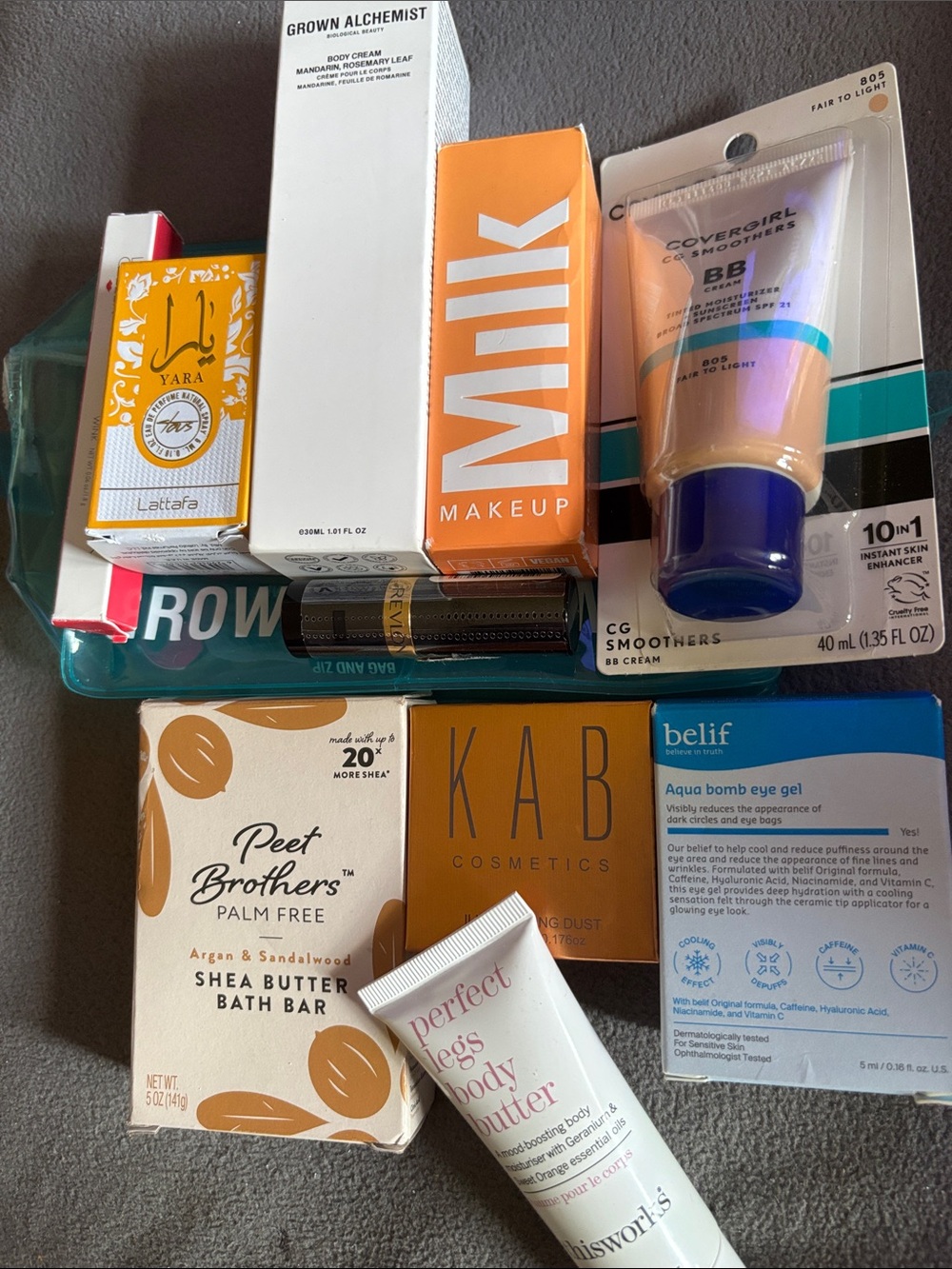 Milk Makeup BB Smoothers & Mixed Skincare Bundle w/ Makeup Bag